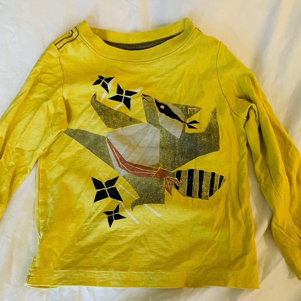 Tea Collection Long-Sleeved Shirt, Size 3